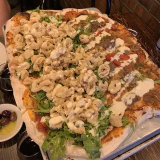 Crispy Calamari Pizza