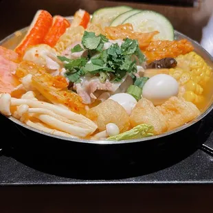 Korean Kimchi Hotpot! Featured Kimchi, featured Jang!