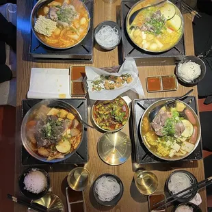 Kimchi Pork Belly Hotpots