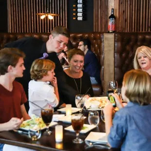 Family dinners are always great!