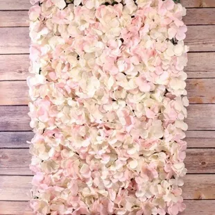 8'x8' Hydrangea Flowers Wall