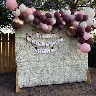 8' x 8' Flower backdrop