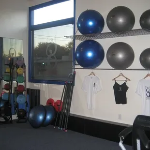 Warm-up and Stretching area