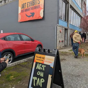 They partnered with Seattle Restored Art on Tap