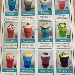 Really cute kids menu!