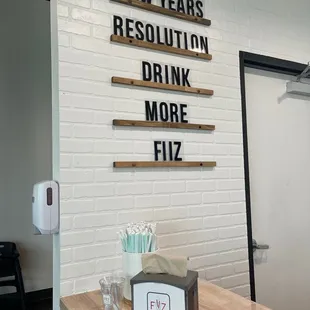 new years resolution drink more fiiz