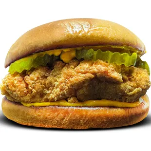 a fried chicken sandwich