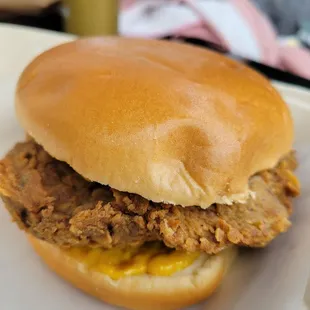 Most recent sandwich,  a little less chicken but still great