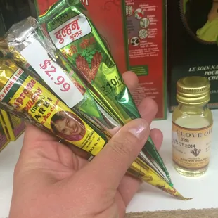 Henna and clove oil!