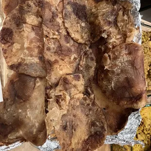 Super greasy and burnt puri