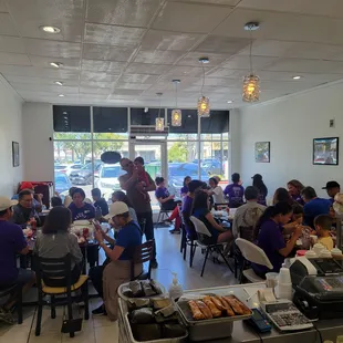 On a Saturday lunch time at Fil-Am BBQ GRILL