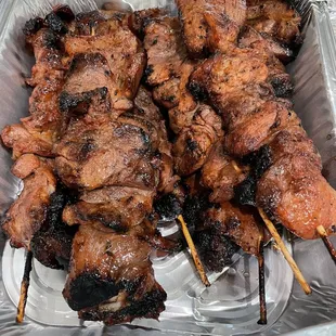 Pork Barbeque On Stick