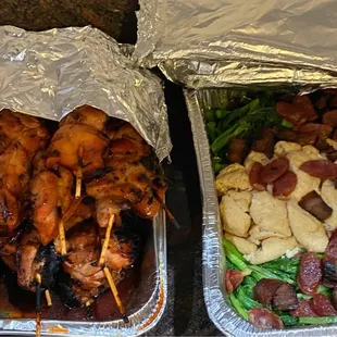 BBQ Chicken Skewers