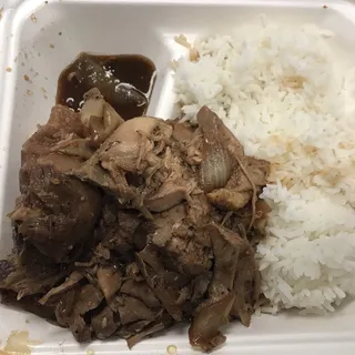 1 Item with Rice Special
