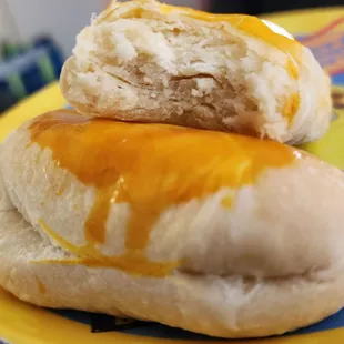 Bought pork hopia (hopia baboy) yesterday. Larger sized and tasty when briefly warmed up (4/22/23)