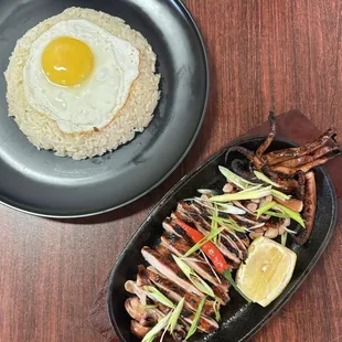 Inihaw na Pusit: Grilled Jumbo Squid | $14.99 (Free unlimited rice if you spend $35 min. for two)