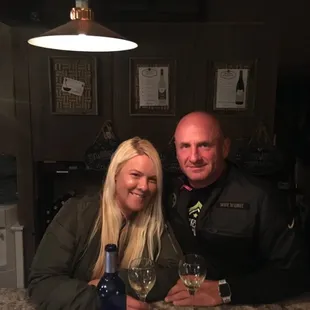 Beautiful people enjoying amazing wine