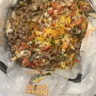 Carne asada fries