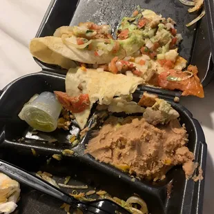 Food wasn&apos;t served as displayed on the menu