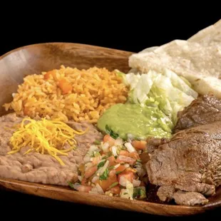 a plate of food
