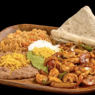 a plate of food