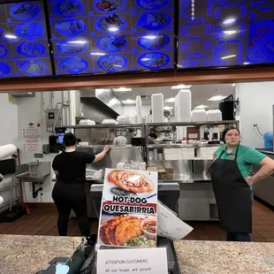 two women in the kitchen