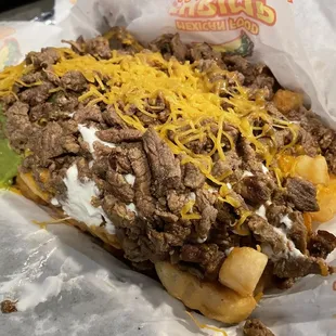 Carne asada fries