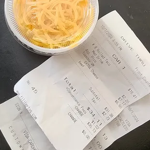 2 oz. of shredded cheese for $6.60?