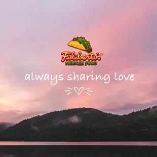 a sunset over a lake