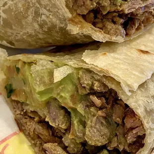 Carne Asada burrito