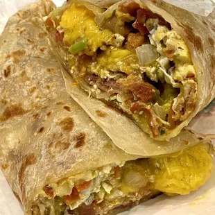 Breakfast burrito