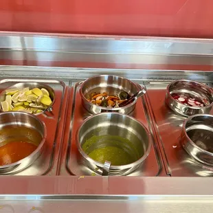 Salsa bar