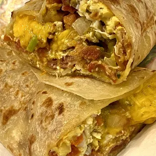 Breakfast burrito