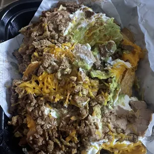 Carne asada super nachos, AMAZING!!!