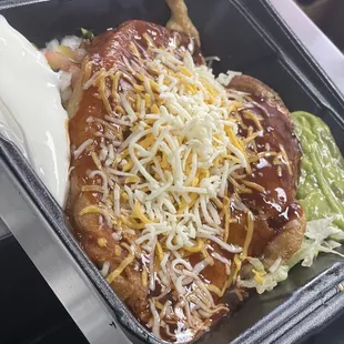 Chile Rellenos Enchilada