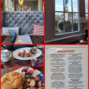 breakfast menu