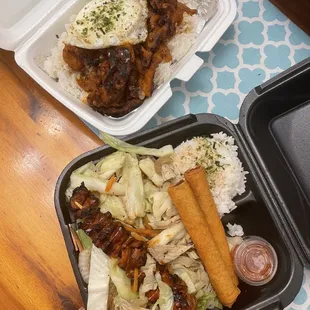 Spicy Pork Belly &amp; BBQ Combo