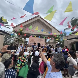 Ube icecream eating contest