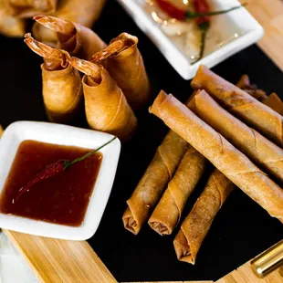 a variety of food items