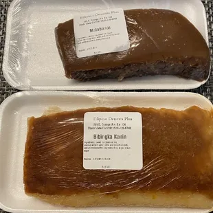 Bibingka kanin and Malabanos