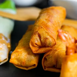 a variety of food items