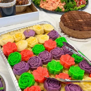 Assorted Floral Puto perfect for potlucks