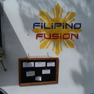 a food truck parked in a parking lot