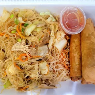 Pancit and Lumpia