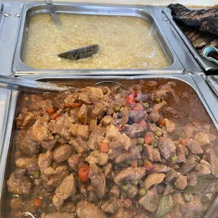 a variety of food items