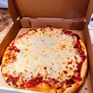 medium Pepperoni Pizza. Only Medium and Large can be ordered no small pizza option.