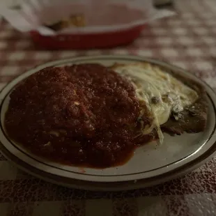 Dinner Veal Parmigiana