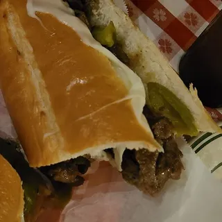 Pepper Steak Sandwich