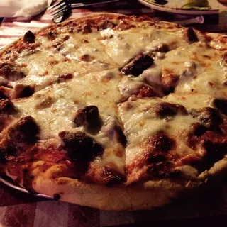 Meatball Pizza