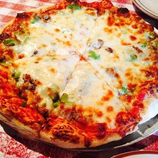 Sausage and Bell Pepper Pizza